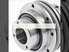 औद्योगिक रोबोट उच्च परिशुद्धता डायाफ्राम युग्मन स्टेनलेस स्टील बेलोस ड्राइव युग्मन तत्व