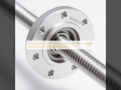 औद्योगिक रोबोट ट्रांसमिशन सिस्टम उच्च परिशुद्धता बॉल स्क्रू नट सीट कस्टम मशीनिंग