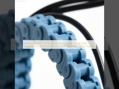 औद्योगिक रोबोट तेल प्रतिरोधी नायलॉन केबल वाहक उच्च लचीलापन कम शोर आंतरिक अलगाव आधार समर्थन प्रणाली