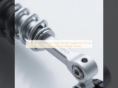 सेवा रोबोट मोबाइल चेसिस के लिए कस्टम उच्च परिशुद्धता उच्च शक्ति सस्पेंशन शॉक अवशोषक लिंक