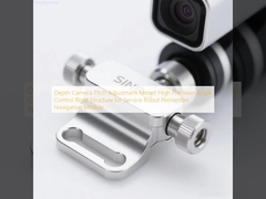 गहराई कैमरा पिच समायोजन माउंट उच्च परिशुद्धता कोण नियंत्रण सेवा रोबोट धारणा नेविगेशन मॉड्यूल के लिए कठोर संरचना