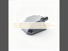 विस्फोट प्रूफ मोटर सील्ड एंड कवर IP66 सुरक्षा ग्रेड स्टेनलेस स्टील एंड कवर धूल प्रूफ वाटरप्रूफ मोटर एक्सेसरीज़ अनुकूलित विस्फोट प्रूफ घटक