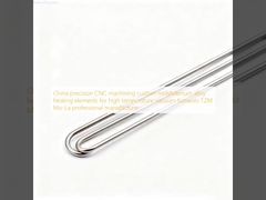 उच्च तापमान वैक्यूम भट्टियों के लिए चीन सटीक सीएनसी मशीनिंग कस्टम मोलिब्डेनम मिश्र धातु हीटिंग तत्व TZM Mo-La पेशेवर निर्माता