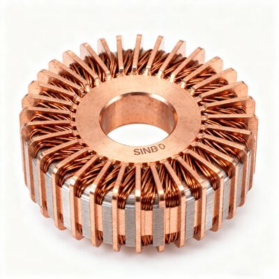 Precision Motor Commutator Copper Alloy Machined Parts CNC Machining China Precision CNC Machining Services